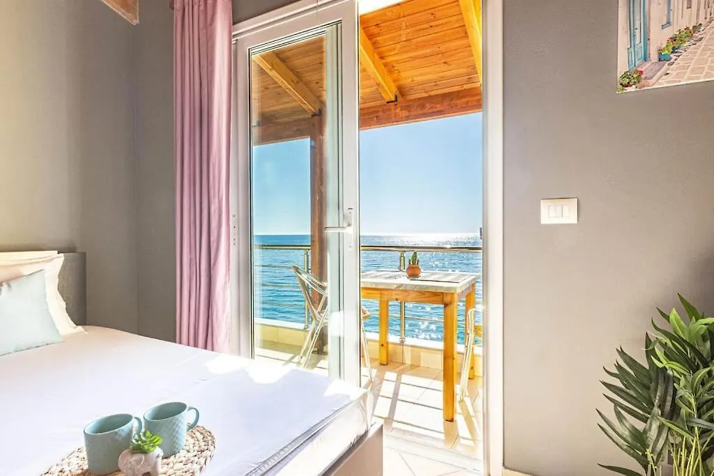 Potam'Sea Bliss 34- Beach Front, Sun Beds & Parking Apartment Himare