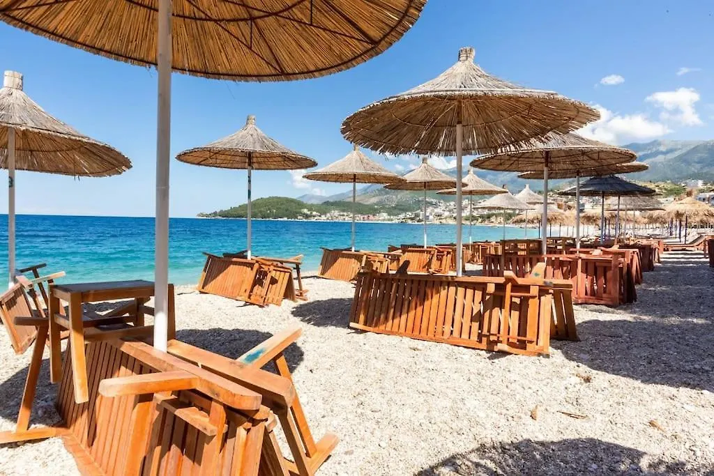Potam'Sea Bliss 34- Beach Front, Sun Beds & Parking Apartment Himare 0*,