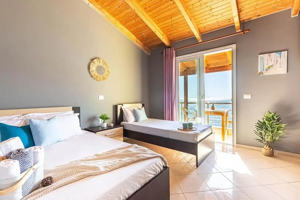 Potam'Sea Bliss 34- Beach Front, Sun Beds & Parking Apartment Himare Albania